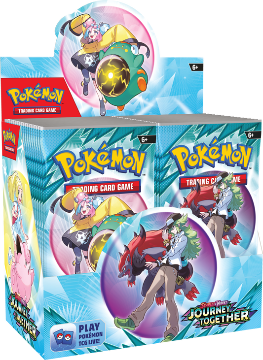 Pokemon TCG: Scarlet & Violet - Journey Together - Booster Box Display