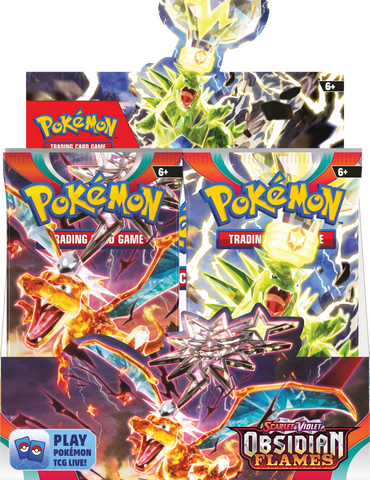 Pokemon TCG: Scarlet & Violet - Obsidian Flames - Booster Box Case