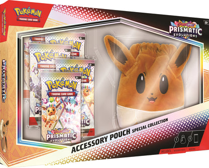 Pokémon TCG: Scarlet & Violet—Prismatic Evolutions Accessory Pouch Special Collection