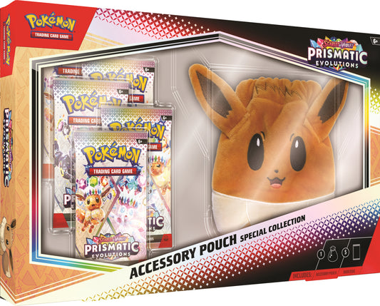 Pokémon TCG: Scarlet & Violet—Prismatic Evolutions Accessory Pouch Special Collection