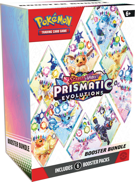 Pokémon TCG: Scarlet & Violet—Prismatic Evolutions Booster Bundle