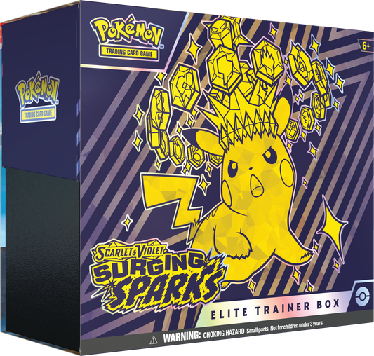 Pokemon TCG: Scarlet & Violet  - Surging Sparks - Elite Trainer Box