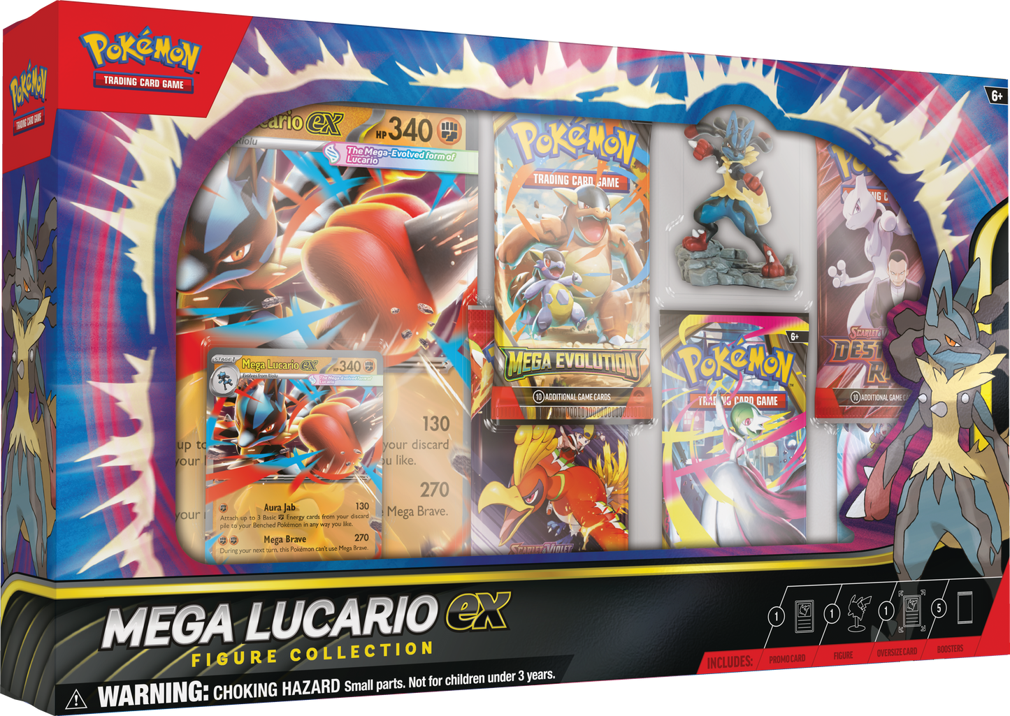 Pokémon TCG: Mega Lucario ex Premium Figure Collection