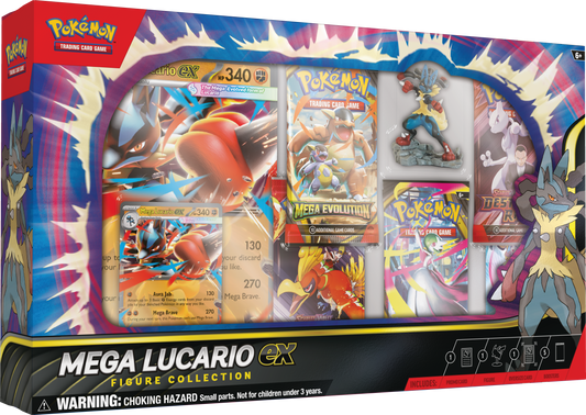 Pokémon TCG:   Mega Lucario ex Figure Collection
