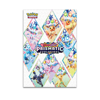Pokemon TCG - Scarlet & Violet - Prismatic Evolutions Poster Collection