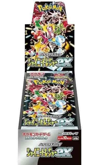 Pokemon TCG - Shiny Treasure ex Japanese Booster Box Case