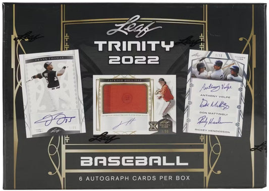 2022 Leaf Trinity Baseball Box