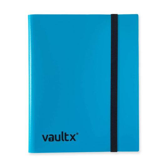 Vault X 9-Pocket Strap Binder (Blue)