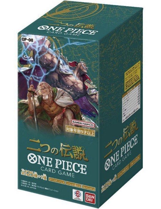One Piece Japanese TCG: Two Legends Booster Box (OP08)