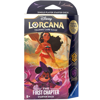 Disney Lorcana TCG: The First Chapter - Starter Deck Display