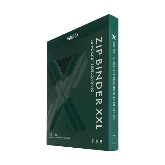 Vault X Exo-Tec 16-Pocket Zip Binder XXL (Green)