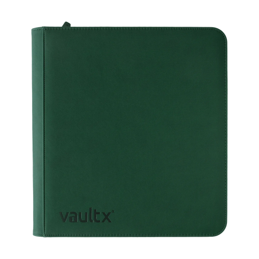 Vault X Exo-Tec 12-Pocket Zip Binder (Green)