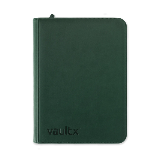 Vault X Exo-Tec 9-Pocket Zip Binder (Green)