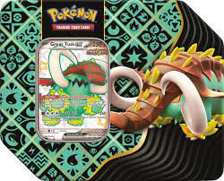 Pokémon TCG: Scarlet & Violet Paldean Fates Tin - Shiny Great Tusk ex *Pre-Order*