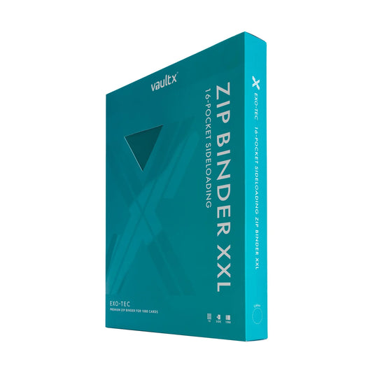 Vault X Exo-Tec 16-Pocket Zip Binder XXL (Teal)