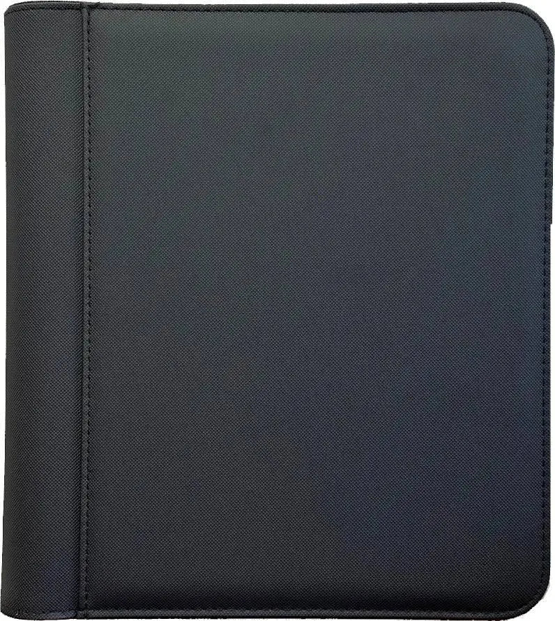 4-Pocket Top Loader Binder - Leather Red