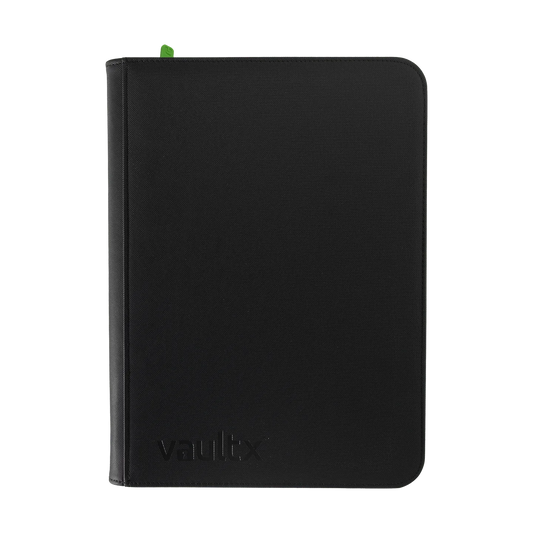 Vault X Exo-Tec 9-Pocket Zip Binder (Black)