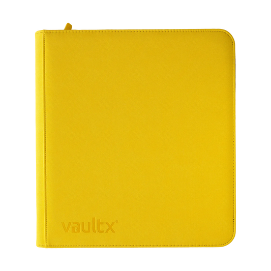 Vault X Exo-Tec 12-Pocket Zip Binder (Yellow)