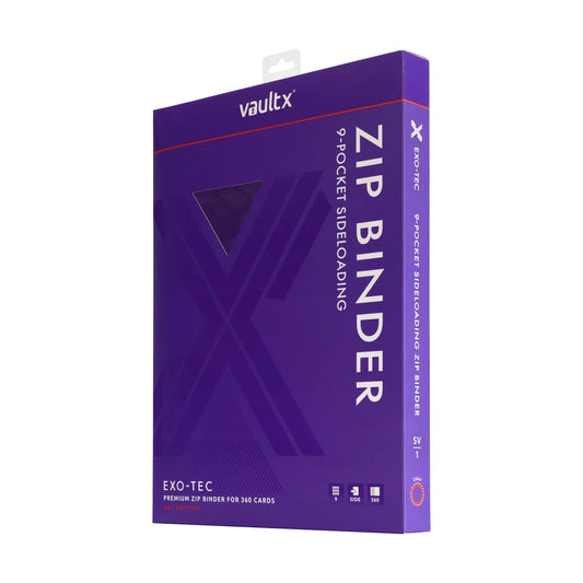 Vault X Exo-Tec 9-Pocket Zip Binder (SV1)