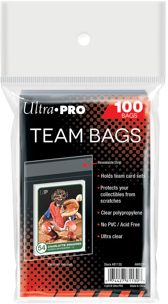 Ultra PRO: Resealable Team Bags (100ct)