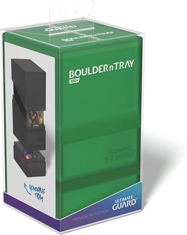 Ultimate Guard: Boulder N Tray 100+ Deckbox  - Emerald