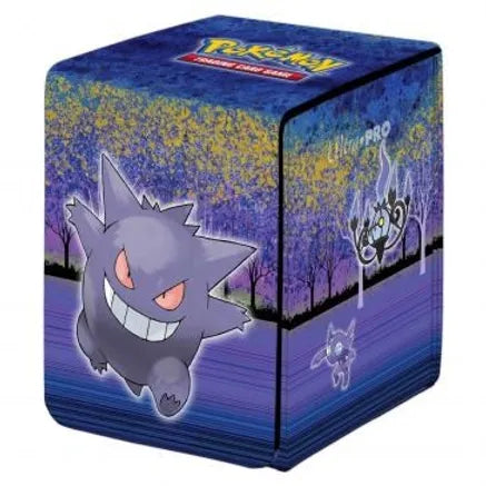 Pokemon Gallery Series Gengar Haunted Hollow Alcove Flip Deck Box