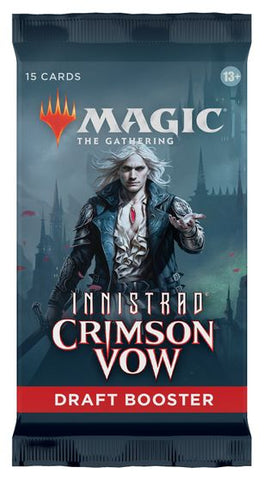 Magic The Gathering: Innistrad Crimson Vow One (1) Draft Booster Pack
