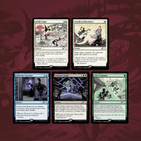 Magic The Gathering: Secret Lair - Kamigawa The Manga The Cards