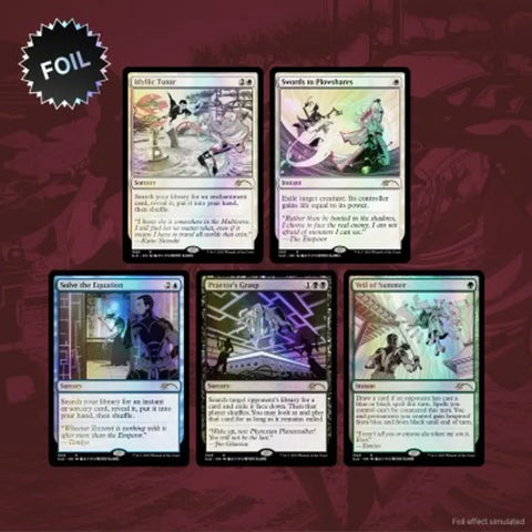 Magic the Gathering: Secret Lair - Kamigawa The Manga The Cards Traditional Foil Edition
