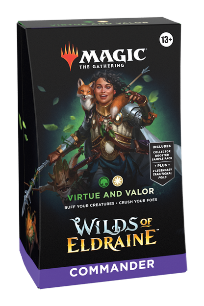 Magic The Gathering: Wilds of Eldraine - Commander Deck (Virtue and Valor)