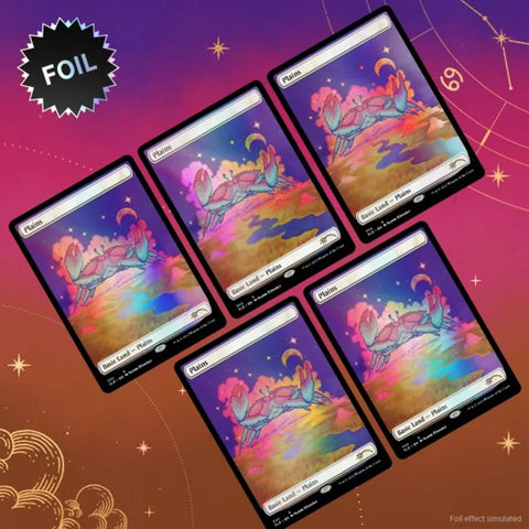 Magic The Gathering: Secret Lair - Astrology Lands (Cancer) - Foil
