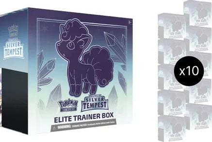 Pokemon TCG: Silver Tempest Elite Trainer Box Sealed Case