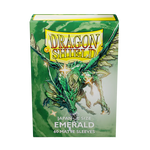 Dragon Shield: Japanese Size 60ct Sleeves - Emerald (Matte)