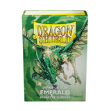 Dragon Shield: Japanese Size 60ct Sleeves - Emerald (Matte)