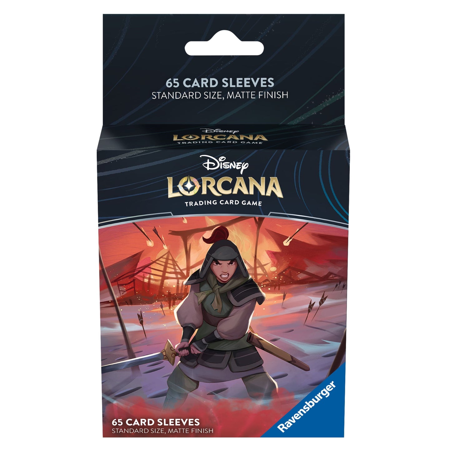 Disney Lorcana TCG: Card Sleeves (Mulan / 65-Pack)