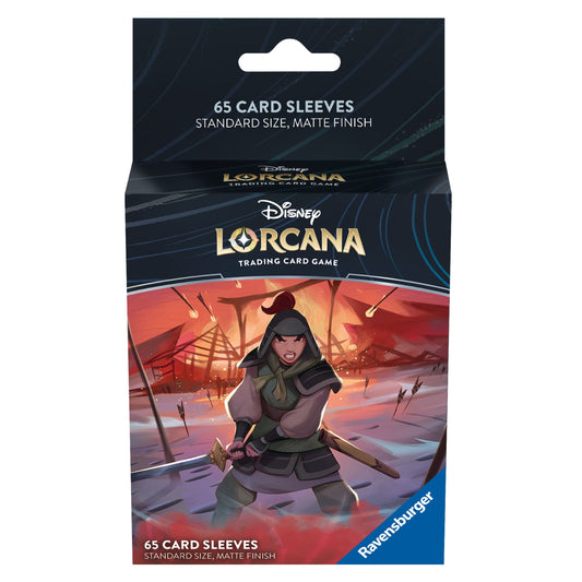 Disney Lorcana TCG: Card Sleeves (Mulan / 65-Pack)