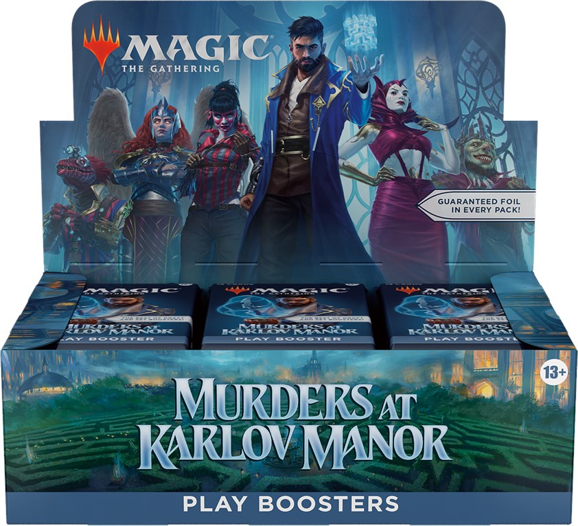 Magic The Gathering: Murders at Karlov Manor - Play Booster Display