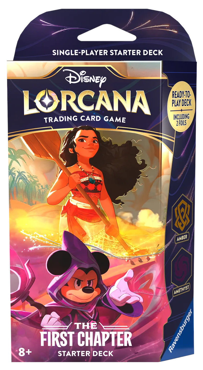 Disney Lorcana TCG: The First Chapter - Starter Deck (Amber & Amethyst)