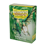 Dragon Shield: Japanese Size 60ct Sleeves - Emerald (Matte)