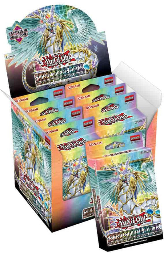 Yu-Gi-Oh! TCG: Legend of the Crystal Beasts - Structure Deck Display (1st Edition)