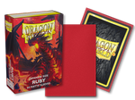 Dragon Shield: Japanese Size 60ct Sleeves - Ruby (Matte)