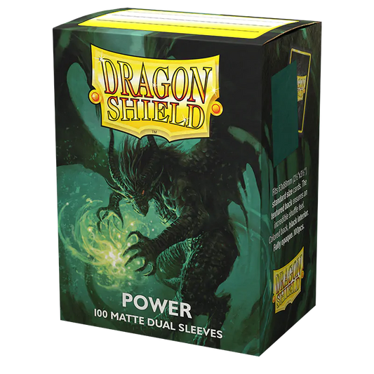 Dragon Shield: Standard 100ct Sleeves - Power (Dual Matte)