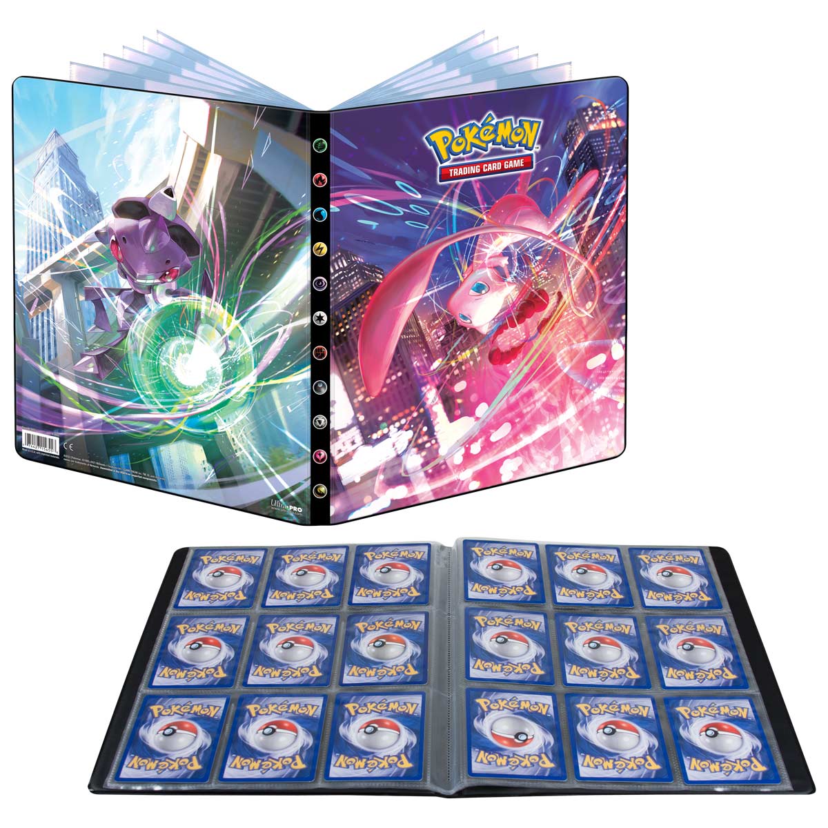 Ultra PRO: 9-Pocket Portfolio - Sword and Shield (Genesect & Dynamax Mew)