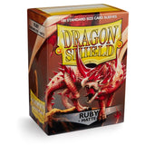 Dragon Shield: Standard 100ct Sleeves - Ruby (Matte)