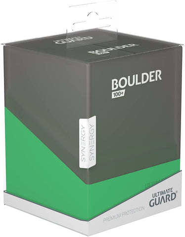 Ultimate Guard: Synergy 100+ Deckbox - Black/Green