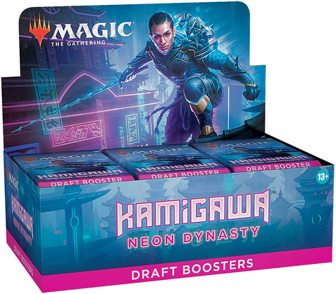 Magic The Gathering: Kamigawa Neon Dynasty Draft Booster Display