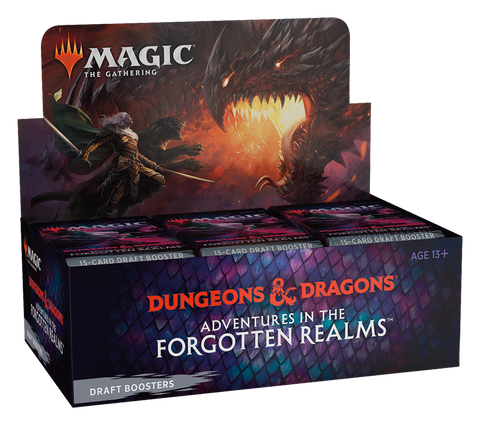 Magic The Gathering: Adventures in the Forgotten Realms Draft Booster Display