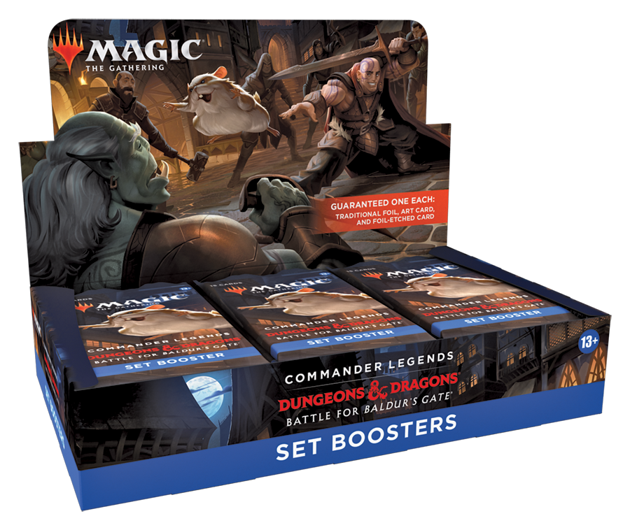 Magic The Gathering: Commander Legends Battle for Baldur's Gate Set Booster Display