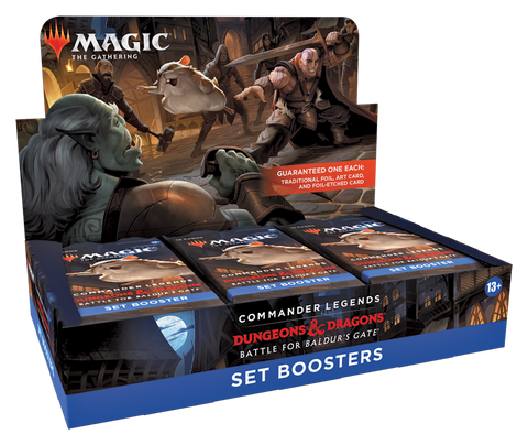 Magic The Gathering: Commander Legends Battle for Baldur's Gate Set Booster Display