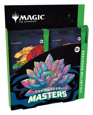 Magic The Gathering: Commander Masters Collector Booster Display